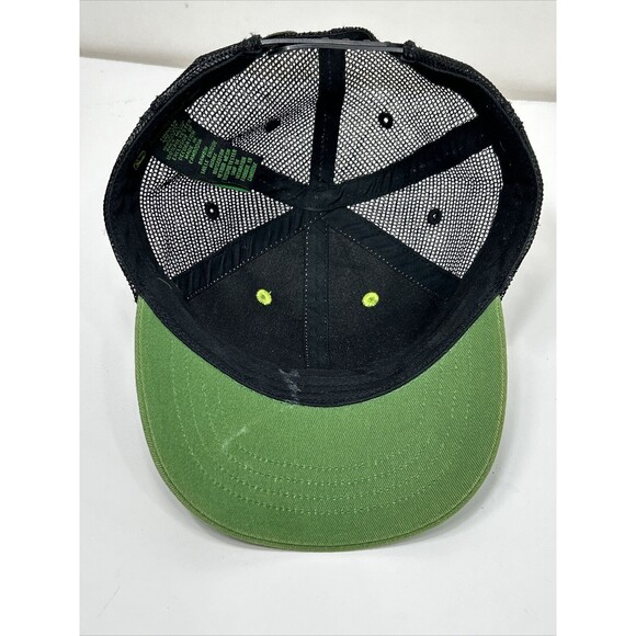 Toddler John Deere Hat Cap Green Black Tractor Adjustable Snapback Mesh Trucker - Picture 8 of 8